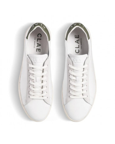 BRADLEY CALIFORNIA WHITE LEATHER OLIVE