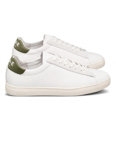 BRADLEY CALIFORNIA WHITE LEATHER OLIVE