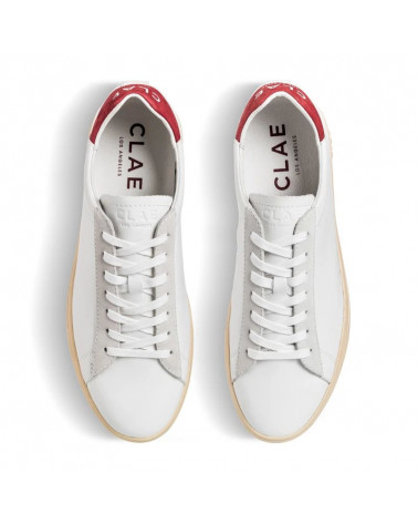 BRADLEY "CALIFORNIA" WHITE RED DAHLIA VANILLA