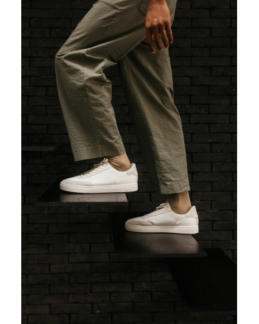 DEANE TRIPLE OFFWHITE LEATHER