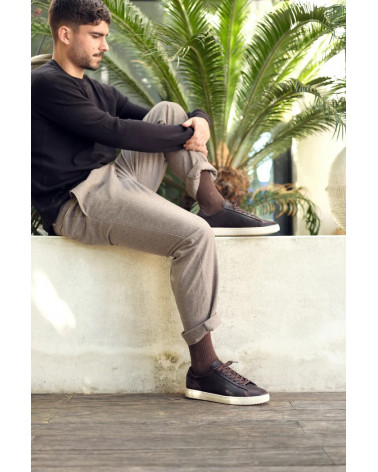 BRADLEY WALRUS BROWN LEATHER