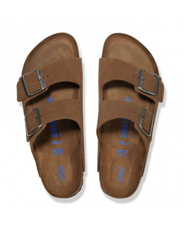 Arizona - Lit de pied souple - Dark Tea Tonal - Etroite