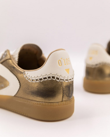 NOVA MOCASSIN DARK GOLD METALLIC DIRTY