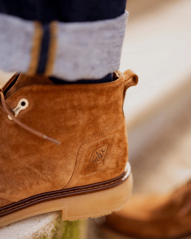 Desert Boot S3808 - Suede Cognac