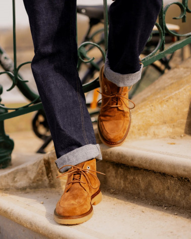 Desert Boot S3808 - Suede Cognac