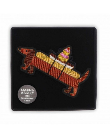 Broche - Teckel Gourmand