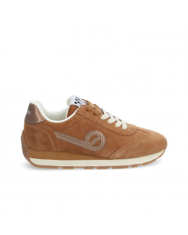 CITY RUN JOGGER W SUEDE BROWN