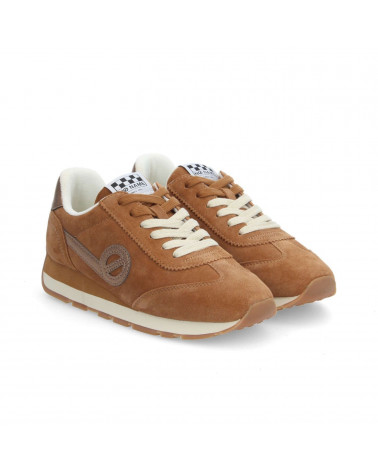 CITY RUN JOGGER W SUEDE BROWN