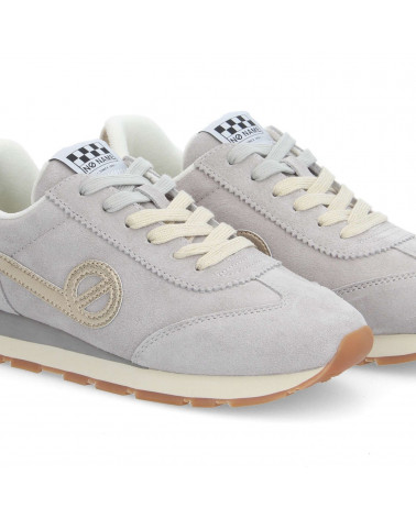 CITY RUN JOGGER W SUEDE FUMO