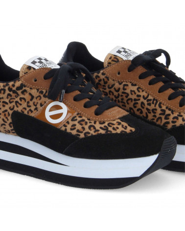 FLEX M JOGGER W P.LEO/SDE/SDE BROWN/BLACK/CAMEL