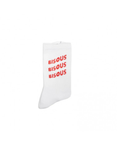 Chaussettes Sonics White - Red
