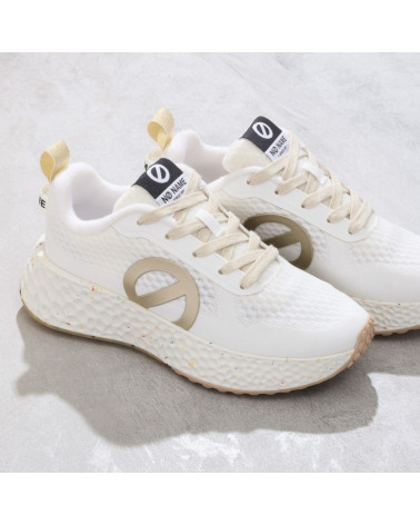 CARTER FLY W MESH RECYC/SIDE WHITE/MAT GOLD