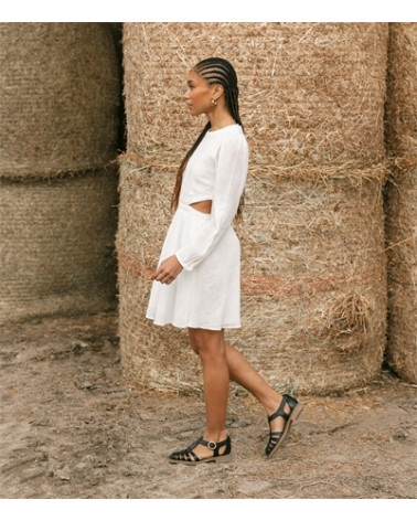 SUZANNE - CUIR LISSE NOIR