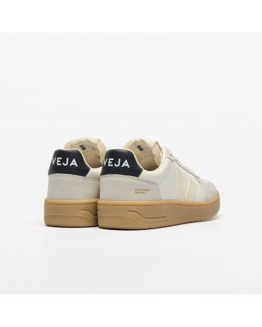 V82 LEATHER PURE CALCAIRE BLACK - FEMME