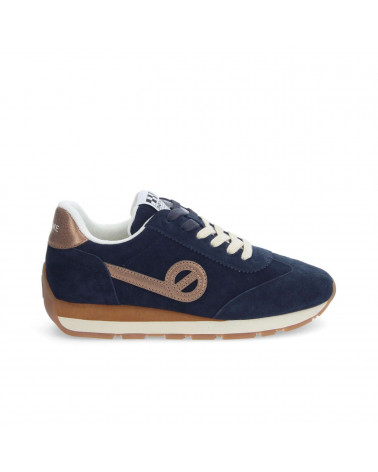 CITY RUN JOGGER W SUEDE NAVY