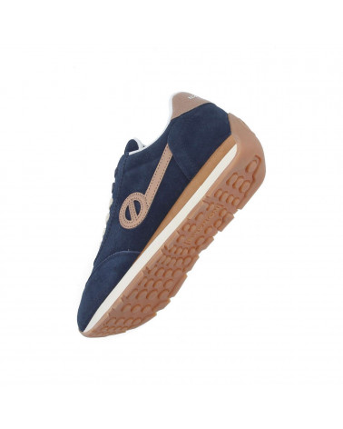 CITY RUN JOGGER W SUEDE NAVY
