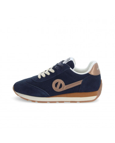 CITY RUN JOGGER W SUEDE NAVY