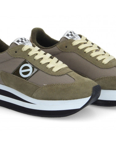 FLEX M JOGGER W SUEDE/KNIT/MARS WOODBINE/ARMY/L.GOLD