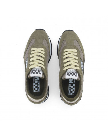 FLEX M JOGGER W SUEDE/KNIT/MARS WOODBINE/ARMY/L.GOLD