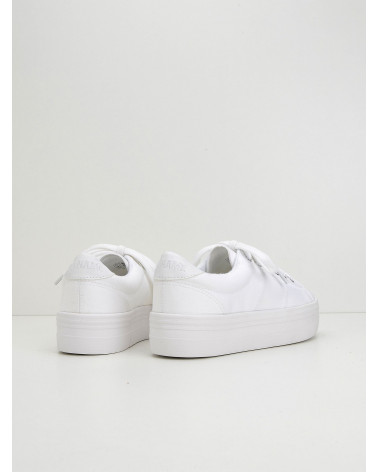 PLATO M SNEAKER W CANVAS WHITE FOX WHITE