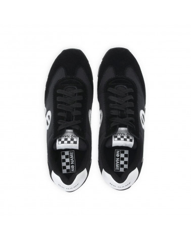 CITY RUN JOGGER  W BREAKER SUEDE BLK/BLK  