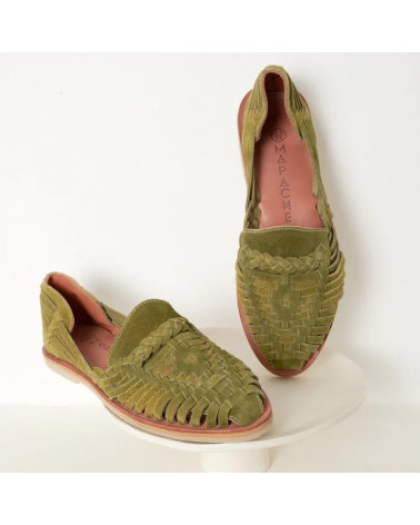 ALEGRE SUEDE - OLIVE