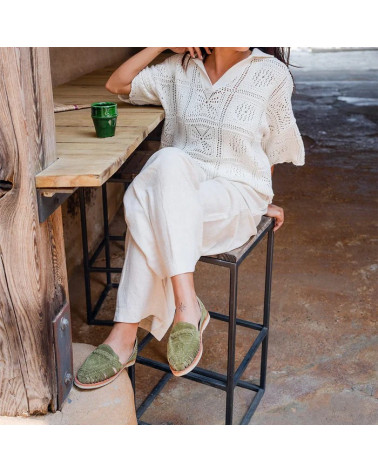 ALEGRE SUEDE - OLIVE