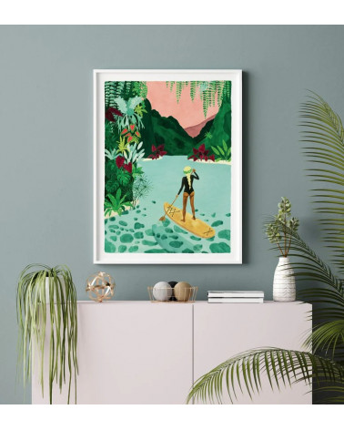 Affiche - Paddle Girl