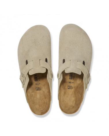 Boston - Suede Faded Khaki - Normale