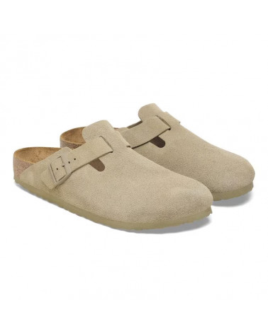 Boston - Suede Faded Khaki - Normale