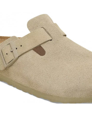 Boston - Suede Faded Khaki - Normale
