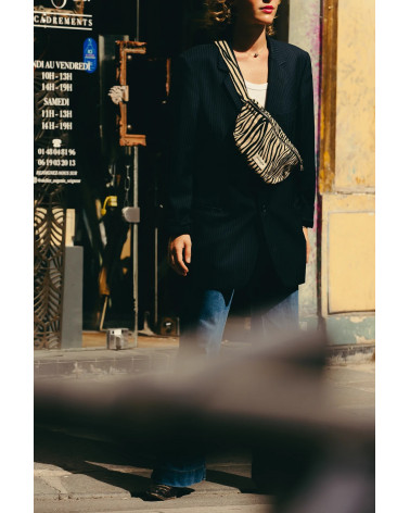 Custine - le sac banane - Zèbre