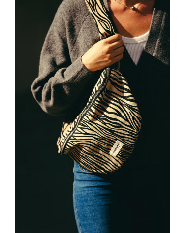 Custine XL - le sac banane - Zèbre