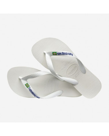 HAVAIANAS BRASIL LOGO WHITE