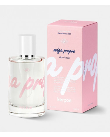 BRUMES PARFUMÉES CORPS & LINGE - Méga Propre (cèdre & rose)