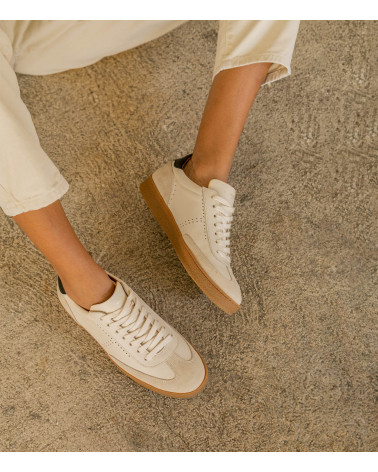 SOLVEIG CRÈME/BLANC/NOIR