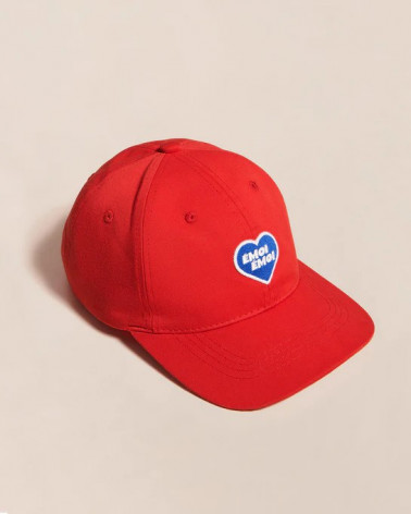 La casquette émoi émoi en coton - rouge