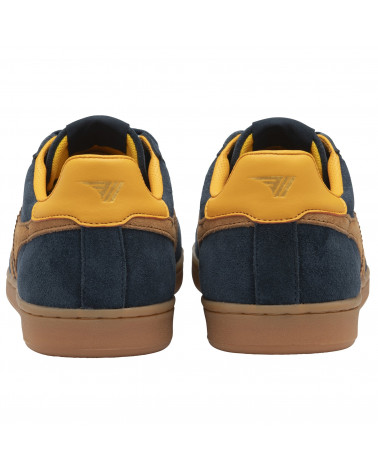EQUIPE II SUEDE NAVY/GINGER/DARK SUN