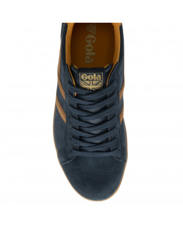 EQUIPE II SUEDE NAVY/GINGER/DARK SUN