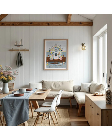 Affiche - Fisherman shop