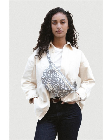 Custine - le sac banane - Léopard Gris