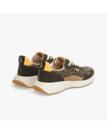 MOON JOGGER W SDE/CANVAS LEO FOREST/OLIVE