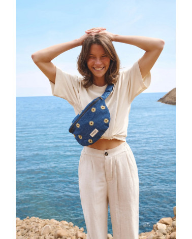 Custine (Joy&Love25) - Denim broderie Tournesol