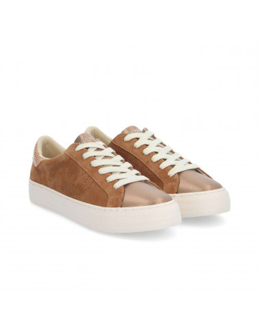 ARCADE SNEAKER PERFO W SDE/GLOW/KROCO BRUN/BRONZE/NUDE