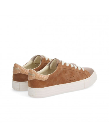 ARCADE SNEAKER PERFO W SDE/GLOW/KROCO BRUN/BRONZE/NUDE