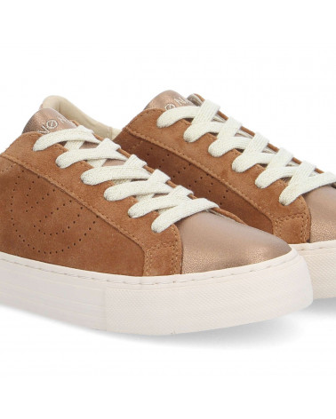 ARCADE SNEAKER PERFO W SDE/GLOW/KROCO BRUN/BRONZE/NUDE