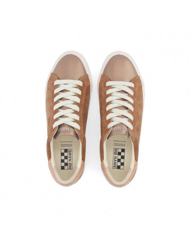 ARCADE SNEAKER PERFO W SDE/GLOW/KROCO BRUN/BRONZE/NUDE