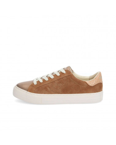 ARCADE SNEAKER PERFO W SDE/GLOW/KROCO BRUN/BRONZE/NUDE
