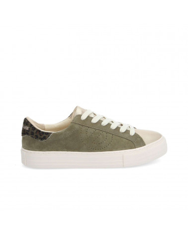 ARCADE SNEAKER PERFO W SDE/GLO/PONYLEO OLIVE/GOLD/OLIVE