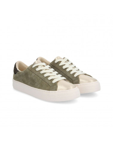 ARCADE SNEAKER PERFO W SDE/GLO/PONYLEO OLIVE/GOLD/OLIVE